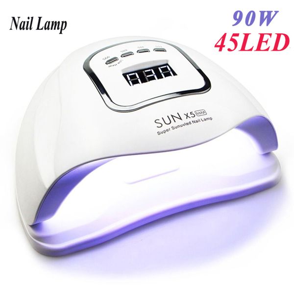 90w uv led manicure dryer 45 pcs leds professional lamp for curing gel nail polish with motion sensor
90w uv led manicure dryer 45 pcs leds professional lamp for curing gel nail polish with motion sensor