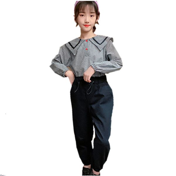 2021 new spring fall baby plaid shirt running pants 2-b teen set of korean costumes for girls 4-14yrs iu09, White
2021 new spring fall baby plaid shirt running pants 2-b teen set of korean costumes for girls 4-14yrs iu09, White
