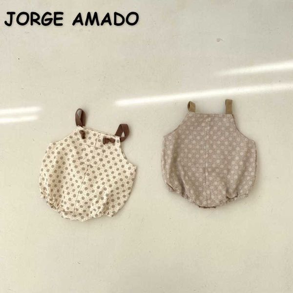 korean style summer baby girl bodysuit beige grey polka dot sling jumpsuit born clothes cute e095 210610, Blue
korean style summer baby girl bodysuit beige grey polka dot sling jumpsuit born clothes cute e095 210610, Blue