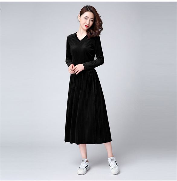 2021 new female autumn winter vestidos plus size women es casual red veet set slim womens clothing wxf642 dl4m, Black;gray
2021 new female autumn winter vestidos plus size women es casual red veet set slim womens clothing wxf642 dl4m, Black;gray
