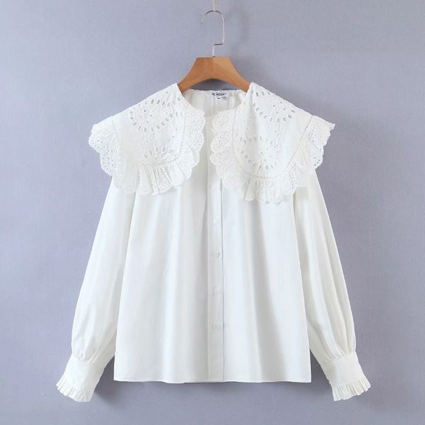 women hollow embroidery turndown collar white shirts female long sleeve blouses casual lady loose blusas s8277 210315
women hollow embroidery turndown collar white shirts female long sleeve blouses casual lady loose blusas s8277 210315