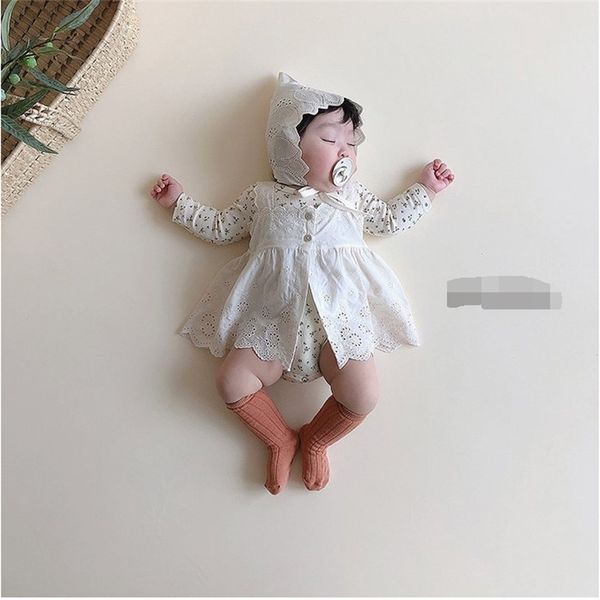 cute little princess fashion outfits baby girls long sleeve floral bodysuit infants embroidery sleeveless 0-2y 210708, White
cute little princess fashion outfits baby girls long sleeve floral bodysuit infants embroidery sleeveless 0-2y 210708, White