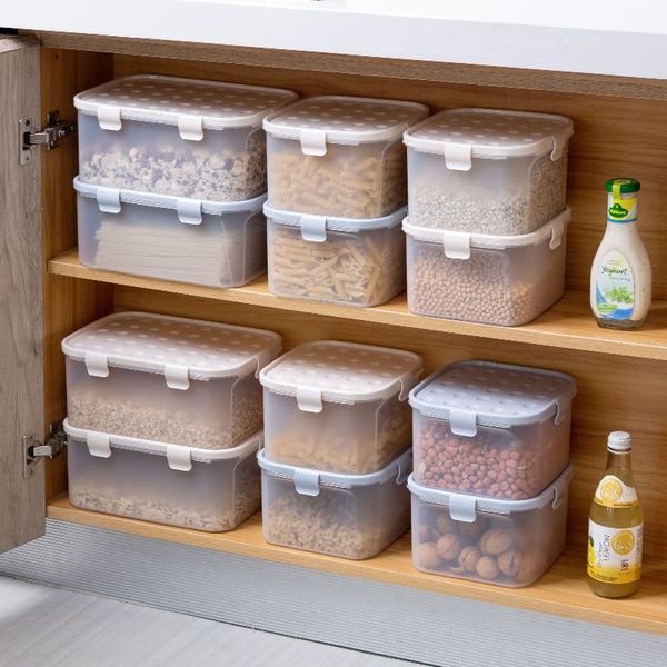 storage bottles & jars transparent sealed plastic milk bottle household food jar kitchen grains cereals box
storage bottles & jars transparent sealed plastic milk bottle household food jar kitchen grains cereals box