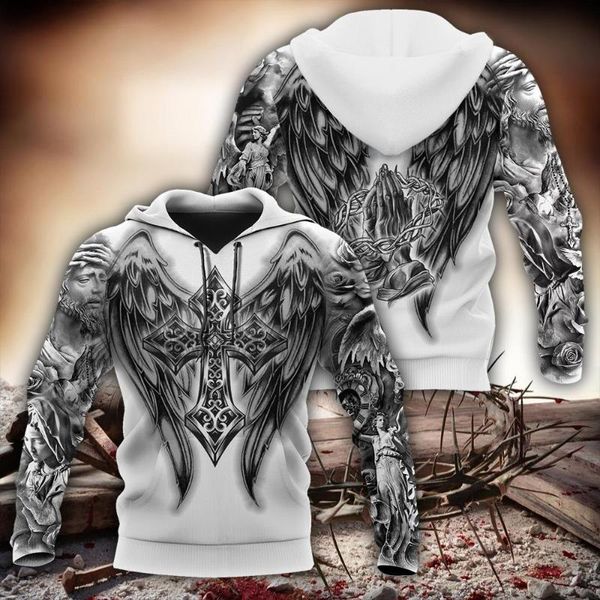 men's hoodies & sweatshirts jesus tattoo 3d all over printed men/women hoodie harajuku fashion hooded sweatshirt autumn sudadera homb, Black
men's hoodies & sweatshirts jesus tattoo 3d all over printed men/women hoodie harajuku fashion hooded sweatshirt autumn sudadera homb, Black