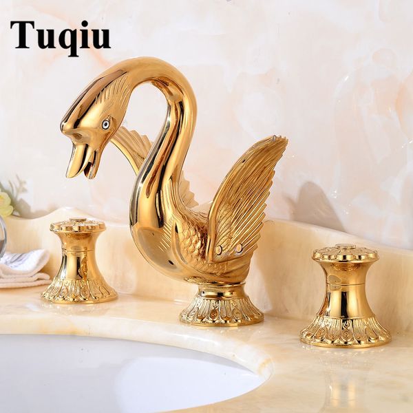 2021 new arrivalsdeck-mounted widespread golden 3 pcs bathroom swan faucet lavatory basin sink mixer luxury style 7gdk
2021 new arrivalsdeck-mounted widespread golden 3 pcs bathroom swan faucet lavatory basin sink mixer luxury style 7gdk