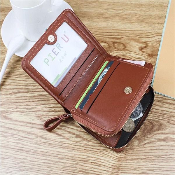 women wallet pu leather purse women bifold wallets cards holders zipper wallets coin purse, Red;black
women wallet pu leather purse women bifold wallets cards holders zipper wallets coin purse, Red;black