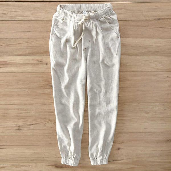 men's pants summer linen men casual harem male trousers loose clothing ankle-length, Black
men's pants summer linen men casual harem male trousers loose clothing ankle-length, Black