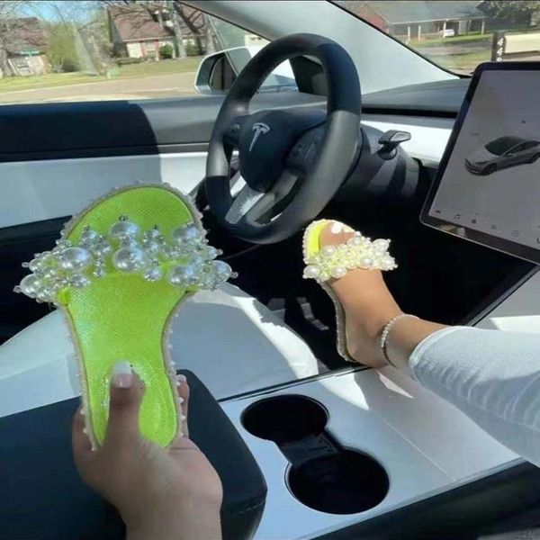 sandals 2021 fashion pearl decoration women slippers square toe slides summer lady outdoor beach non-slip, Black
sandals 2021 fashion pearl decoration women slippers square toe slides summer lady outdoor beach non-slip, Black