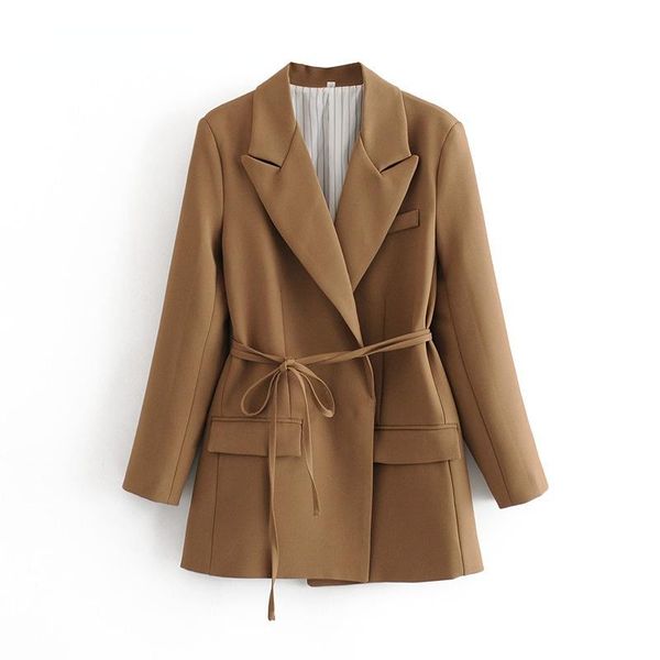 women's suits & blazers long sleeve blazer for women notched straight lace up elegant casual female 2021 spring autumn fashion style, White;black
women's suits & blazers long sleeve blazer for women notched straight lace up elegant casual female 2021 spring autumn fashion style, White;black