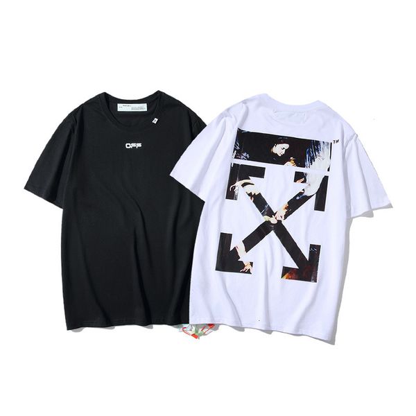 tide off-white20ss religious angel arrow (direct jet printing) men's and women's cotton short sleeve t-shirt, White;black
tide off-white20ss religious angel arrow (direct jet printing) men's and women's cotton short sleeve t-shirt, White;black