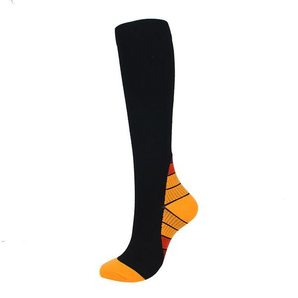 breathable compression socks elastic sports socks calf shaping support stockings for sports workout &t8, Black 
breathable compression socks elastic sports socks calf shaping support stockings for sports workout &t8, Black