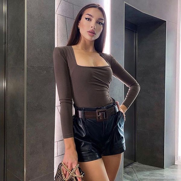 autumn winter basic womens bodysuits elegant club party long sleeve slim one piece fashion outfit bodysuit, Black;white
autumn winter basic womens bodysuits elegant club party long sleeve slim one piece fashion outfit bodysuit, Black;white