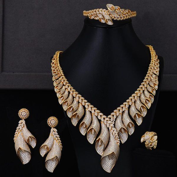 earrings & necklace godki bridal jewelry sets noble bracelet ring wedding engagement dinner party parure bijoux femme, Silver
earrings & necklace godki bridal jewelry sets noble bracelet ring wedding engagement dinner party parure bijoux femme, Silver
