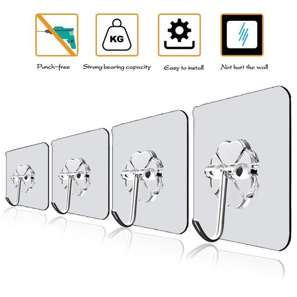 hooks & rails transparent strong self adhesive door wall hangers suction heavy load rack cup sucker for kitchen bathroom
hooks & rails transparent strong self adhesive door wall hangers suction heavy load rack cup sucker for kitchen bathroom