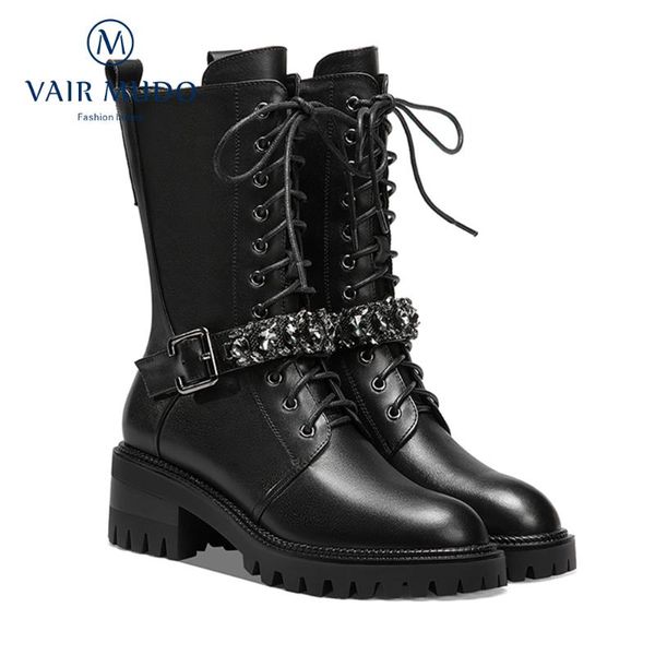 boots vair mudo mid-calf women shoes winter motorcycle thick heel cow leather female elegant wool footwear 2021 dx162l, Black
boots vair mudo mid-calf women shoes winter motorcycle thick heel cow leather female elegant wool footwear 2021 dx162l, Black