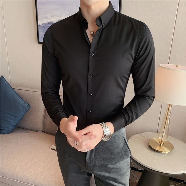 Mais Tamanho New 7xl-s Simples Manga Longa Camisas Casuais Dos Homens Vestido Moda Formal Wear Fino Ajuste Blusa 7 C 3ONT, Black;brown
Mais Tamanho New 7xl-s Simples Manga Longa Camisas Casuais Dos Homens Vestido Moda Formal Wear Fino Ajuste Blusa 7 C 3ONT, Black;brown