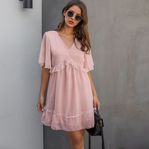 2021 new floral print boho woman dress summer v neck butterfly short sleeve high waist ruffle patchwork mini beach dresses femme vestidos 4s, Black;gray
2021 new floral print boho woman dress summer v neck butterfly short sleeve high waist ruffle patchwork mini beach dresses femme vestidos 4s, Black;gray
