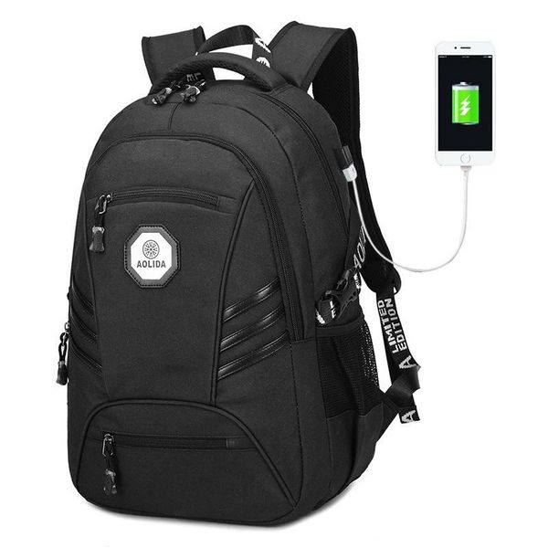 backpack large men capacity usb charging school bags for teenagers designer laptravel
backpack large men capacity usb charging school bags for teenagers designer laptravel