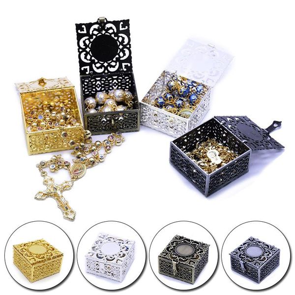gift wrap rosary storage box zinc alloy hollow out necklace jewelry case religious christian catholic crosses prayer ropes
gift wrap rosary storage box zinc alloy hollow out necklace jewelry case religious christian catholic crosses prayer ropes