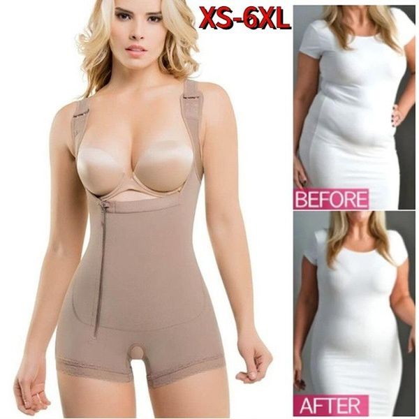 women's shapers redess body women strappy-back chest and comfortable waist trainer full bodyshaper with bulifter xs-6xl, Black;white
women's shapers redess body women strappy-back chest and comfortable waist trainer full bodyshaper with bulifter xs-6xl, Black;white
