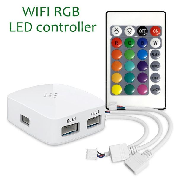 updated version 2-port rgb led strip light mini smart wifi app magic home remote controller for amazon alexa google home
updated version 2-port rgb led strip light mini smart wifi app magic home remote controller for amazon alexa google home