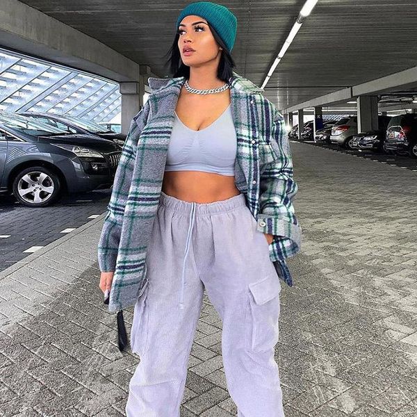 women's pants & capris strappy women cord street jogginghose high waist loss casual pockets cargo 2021 autumn winter, Black;white
women's pants & capris strappy women cord street jogginghose high waist loss casual pockets cargo 2021 autumn winter, Black;white