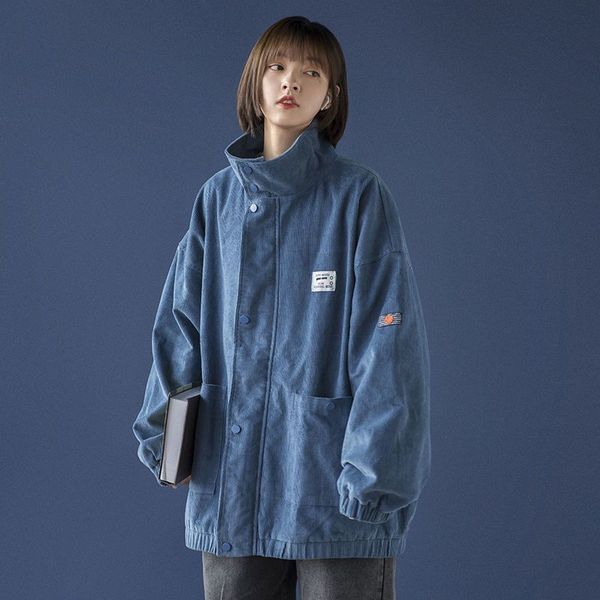 women's jackets harajuku cargo velvet men's jacket casual female autumn preppy hong kong style wild trend baseball vintage 62ck, Black;brown
women's jackets harajuku cargo velvet men's jacket casual female autumn preppy hong kong style wild trend baseball vintage 62ck, Black;brown