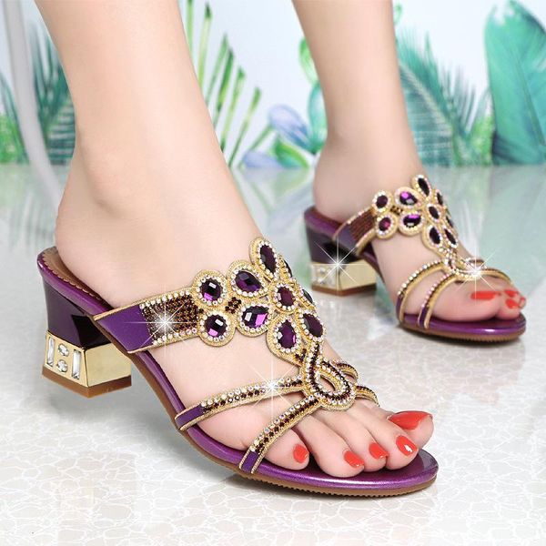 dress shoes ladies sandals semi-high heels sandalia feminina fashion high hoof, Black
dress shoes ladies sandals semi-high heels sandalia feminina fashion high hoof, Black