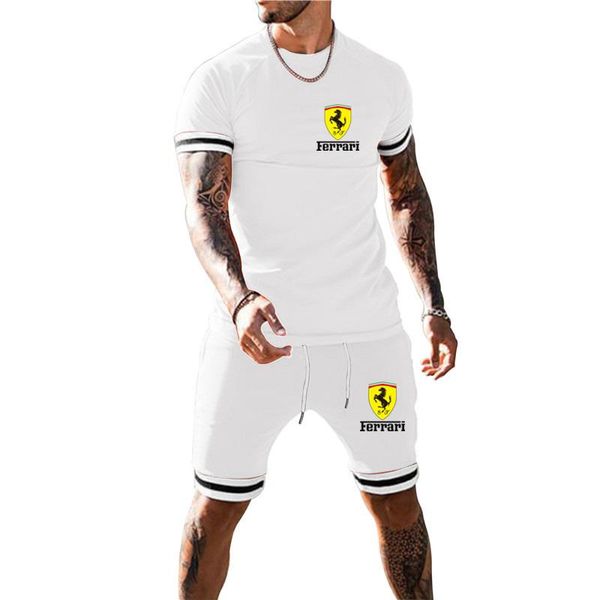 men's tracksuits 2021 summer products tiger shield striped print casual running suit short sleeve t-shirt + sports shorts 2 piece set, Gray
men's tracksuits 2021 summer products tiger shield striped print casual running suit short sleeve t-shirt + sports shorts 2 piece set, Gray