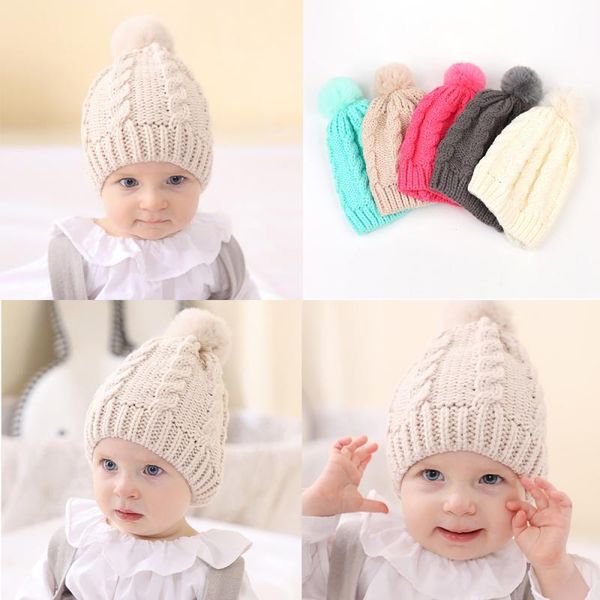 caps & hats winter kids fur pom hat knit beanie autumn warm knitted children girls solid hairball elastic kid cap bonnet, Yellow
caps & hats winter kids fur pom hat knit beanie autumn warm knitted children girls solid hairball elastic kid cap bonnet, Yellow
