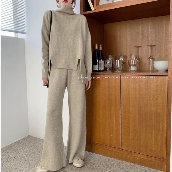 women's two piece pants pantalon chandal mujer invierno 2021 winter clothes set women sweaters pullover pant pull femme hiver jersey, White
women's two piece pants pantalon chandal mujer invierno 2021 winter clothes set women sweaters pullover pant pull femme hiver jersey, White
