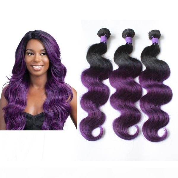 body wave brazilian ombre human hair weave omre purple peruvian hair weft hair bundles, Black
body wave brazilian ombre human hair weave omre purple peruvian hair weft hair bundles, Black