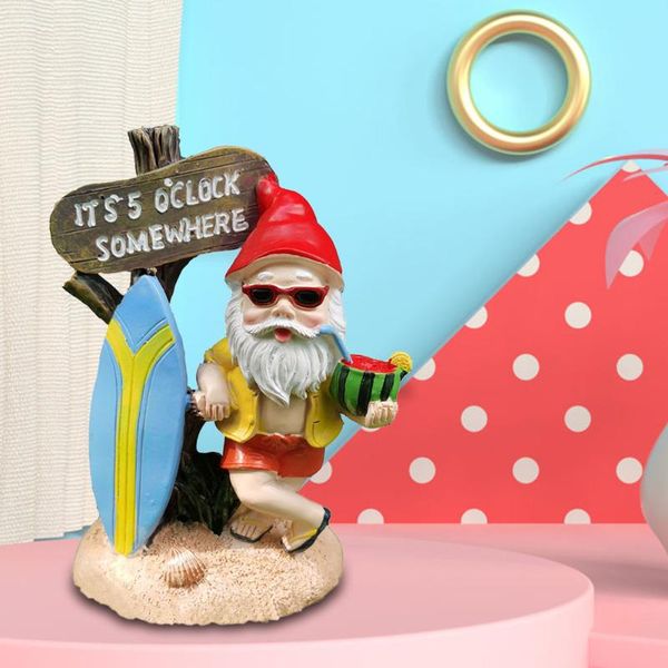 Cartoon Surfboard Dwarf Resin Figurine Handmade Figure Doll Home Ornaments Party Favor
Cartoon Surfboard Dwarf Resin Figurine Handmade Figure Doll Home Ornaments Party Favor