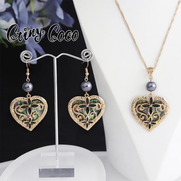 earrings & necklace cring coco hawaiian 2021 love heart jewelry sets on the neck unusual trend abalone shell pendant for women, Silver
earrings & necklace cring coco hawaiian 2021 love heart jewelry sets on the neck unusual trend abalone shell pendant for women, Silver