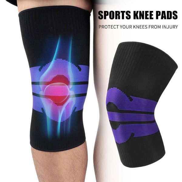 durable knee pad hit color classic delicate elastic silicone sports knee pads breathable braces compression protector, Black;gray
durable knee pad hit color classic delicate elastic silicone sports knee pads breathable braces compression protector, Black;gray
