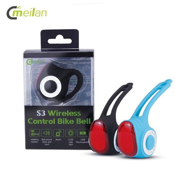 bike lights meilan s3 light cob bell anti-theft alarm wireless bicycle rear lantern tail lamp usb charging cycling safety
bike lights meilan s3 light cob bell anti-theft alarm wireless bicycle rear lantern tail lamp usb charging cycling safety