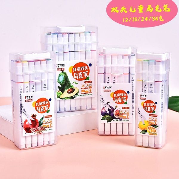 painting pens color set student painting art suppli children's ing graffiti 24 36 color double head marker, Black;red
painting pens color set student painting art suppli children's ing graffiti 24 36 color double head marker, Black;red