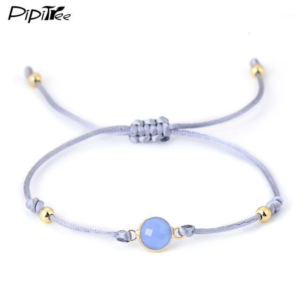 charm bracelets pipitree lovely cream crystal bracelet for women girls kids gray string handcrafted braided rope jewelry gift1, Golden;silver
charm bracelets pipitree lovely cream crystal bracelet for women girls kids gray string handcrafted braided rope jewelry gift1, Golden;silver
