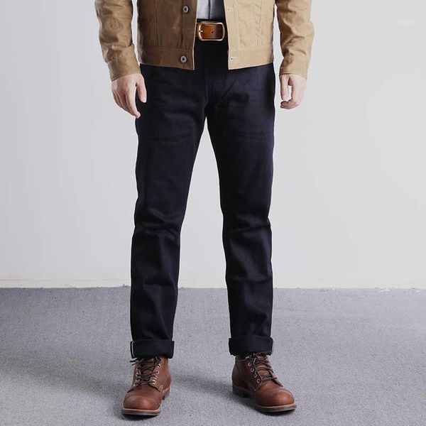 men's jeans selvedge red denim officer chino vintage military trousers slim fit blue-black oash
men's jeans selvedge red denim officer chino vintage military trousers slim fit blue-black oash