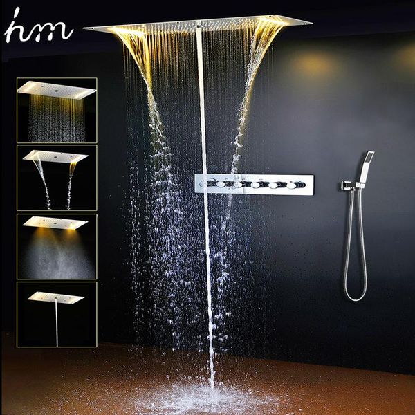 bathroom shower set accessories faucet panel tap and cold water mixer led ceiling shower head rainfall waterfall hm
bathroom shower set accessories faucet panel tap and cold water mixer led ceiling shower head rainfall waterfall hm