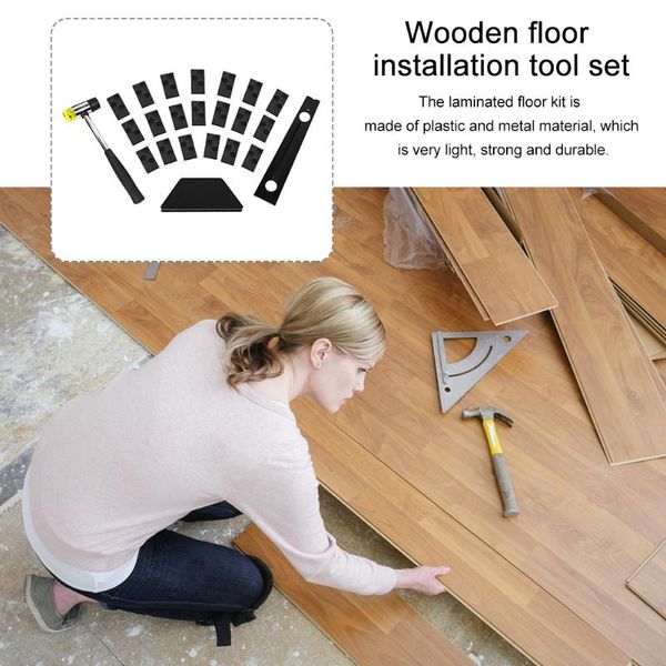 professional hand tool sets reinforced laminate wood with tapping block durable flooring installation kit
professional hand tool sets reinforced laminate wood with tapping block durable flooring installation kit