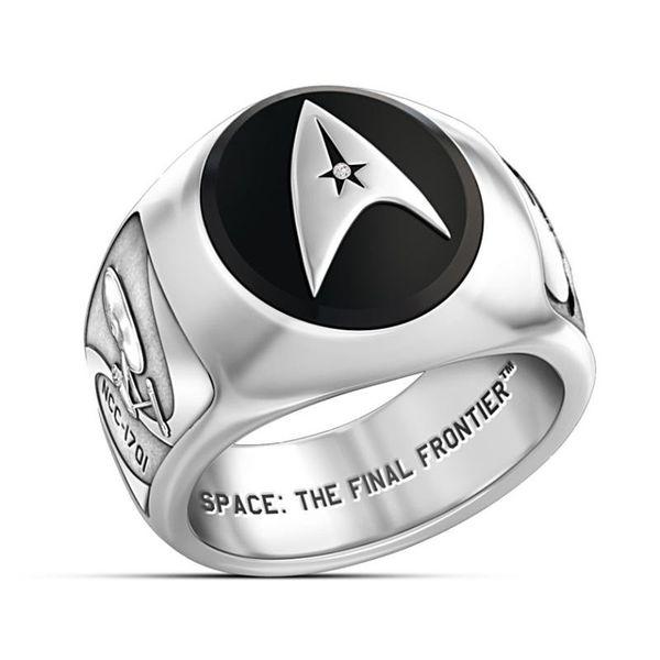 cluster rings personality silver star trek ring the last frontier anniversary classic man's of starship enterprise jewelry gifts, Golden;silver
cluster rings personality silver star trek ring the last frontier anniversary classic man's of starship enterprise jewelry gifts, Golden;silver