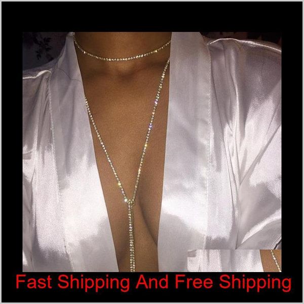 women simple claw crystal brand choker necklace fashion jewelry 2017 rhinestone long tassel pendant necklace gold chain necklace hve50, Golden;silver
women simple claw crystal brand choker necklace fashion jewelry 2017 rhinestone long tassel pendant necklace gold chain necklace hve50, Golden;silver