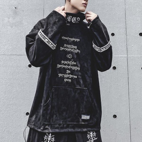 vintage embroidery hip hop hoodie tactical streetwear hoodie sweatshirt mens streetwear pullover cotton, Black
vintage embroidery hip hop hoodie tactical streetwear hoodie sweatshirt mens streetwear pullover cotton, Black