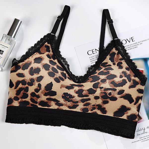 new style printed leopard print wrap-around women underwear push up bra anti-exposure strapless lingerie vest bralette, Red;black
new style printed leopard print wrap-around women underwear push up bra anti-exposure strapless lingerie vest bralette, Red;black