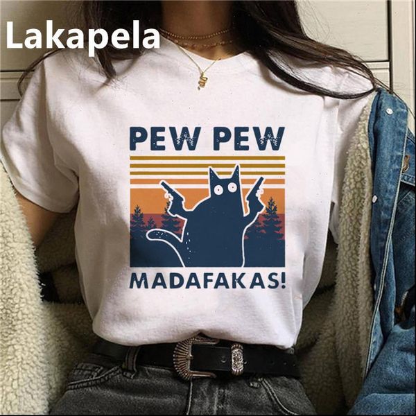 black cat pew madafakas funny cat gangster with gun meme retro womens short sleeves t shirt humor gift tee drop ship, White
black cat pew madafakas funny cat gangster with gun meme retro womens short sleeves t shirt humor gift tee drop ship, White