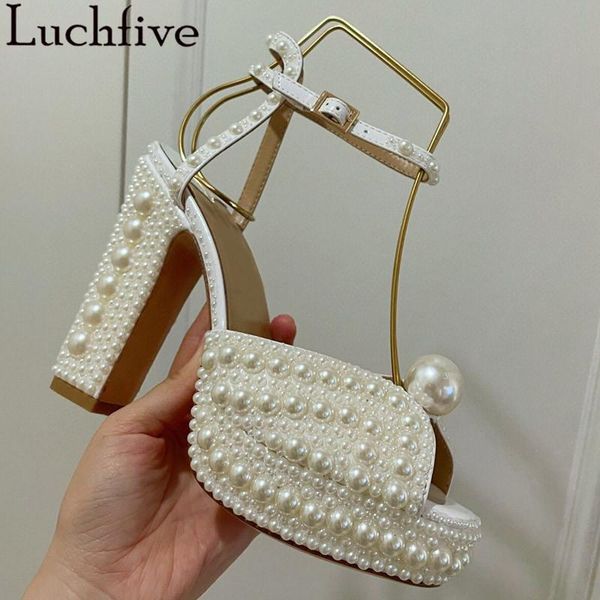 sandals pearl decorate women peep toe ankle wrap high heel shoes party wedding sandalias designer for, Black
sandals pearl decorate women peep toe ankle wrap high heel shoes party wedding sandalias designer for, Black