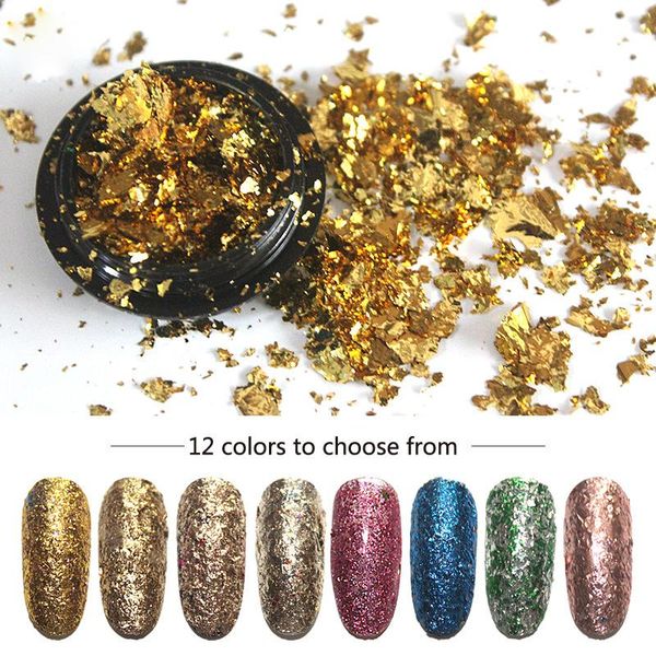 nail art kits ins imitation gold foil fragment black glitter for diy nails sticker decorations multi color leaf flakes
nail art kits ins imitation gold foil fragment black glitter for diy nails sticker decorations multi color leaf flakes