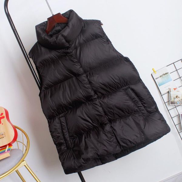 women ultra light down vest casual slim waistcoat 90% white duck down gilet new arrival 2021, Black
women ultra light down vest casual slim waistcoat 90% white duck down gilet new arrival 2021, Black