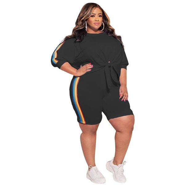 plus size tracksuits 2 piece shorts sets womens outfits clothes fashion sporty casual two-piece suit o neck and short pants matching, Black
plus size tracksuits 2 piece shorts sets womens outfits clothes fashion sporty casual two-piece suit o neck and short pants matching, Black